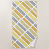 Gold Silver Bronze Metal Hues Strandtuch (Vorderseite)