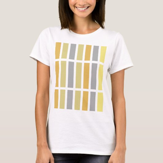 Gold Silver Bronze Metal Hues T-Shirt (Vorderseite)