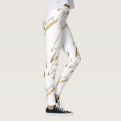 Gold & Silver Chrismas Tree Leggings (Rechts)