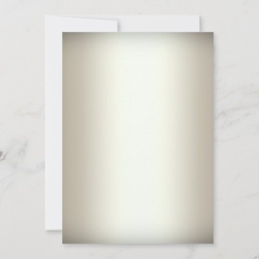 Gold Silver Crystal Snowflake Taufe/Weihnachten Einladung (Rückseite)