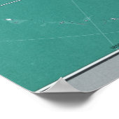 Gold Silver Major Metals Map der Vereinigten Staat Poster (Ecke)