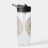 Gold & Silver Mandala water bottle Trinkflasche (Rechts)