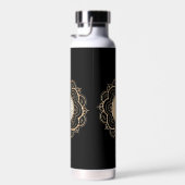 Gold & Silver Mandala water bottle Trinkflasche (Rechts)