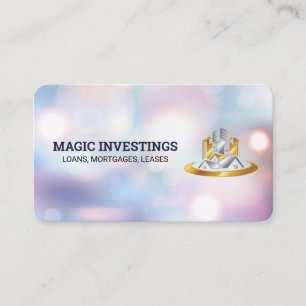 Gold Silver Properties Logo Immobilienvermietung Visitenkarte