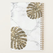 Gold Silver Sparkling Planner Planer (Rückseite)