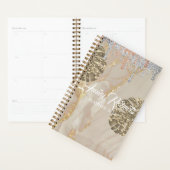 Gold Silver Sparkling Planner Planer (Anzeige)