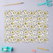 Gold & Silver Swirl Elegance Seidenpapier (Basteln)