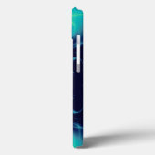 GOLD-SKALA MIT GEM STONES-MONOGRAM Case-Mate iPhone HÜLLE (Rückseite / Links)