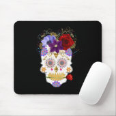Gold Skull Mouse Pad Mousepad (Mit Mouse)