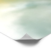 Gold Sky Angel Poster (Ecke)