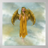 Gold Sky Angel Poster (Vorne)