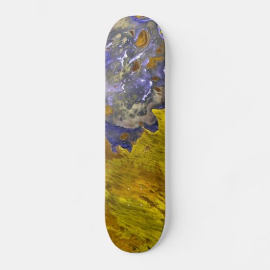 Gold Slate<br>Skateboard Skateboard (Vorderseite)