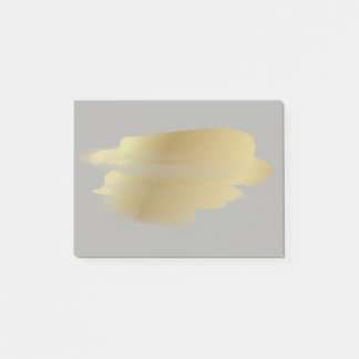 Gold Smudge Post it Notes Post-it Klebezettel