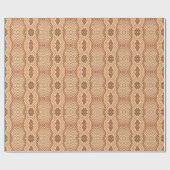 Gold Snakeskin Geschenkpapier (Flach)