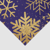 Gold Snowflake Elegante - Gewebepapier Seidenpapier (Detail)