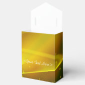 Gold Snowflake Muster Weihnachtsgeschenk Box Geschenkschachtel (Geöffnet)