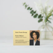 Gold Soft Metallic Shine Business Card Visitenkarte (Stehend Vorderseite)