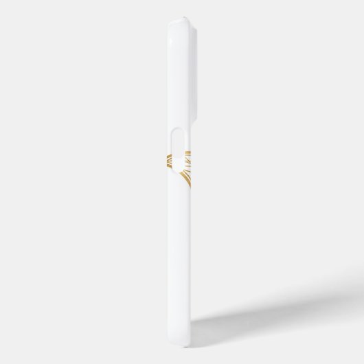 Gold Sonnenblume Hamsa Hand Case-Mate iPhone Hülle (Rückseite / Rechts)