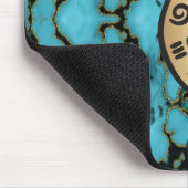 Gold Southwest Kokopelli Mouse Pad Mousepad (Ecke)