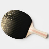 Gold Space Rainbow Stars Tischtennis Schläger (Seitenansicht)