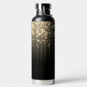 Gold Space Rainbow Stars Trinkflasche (links)