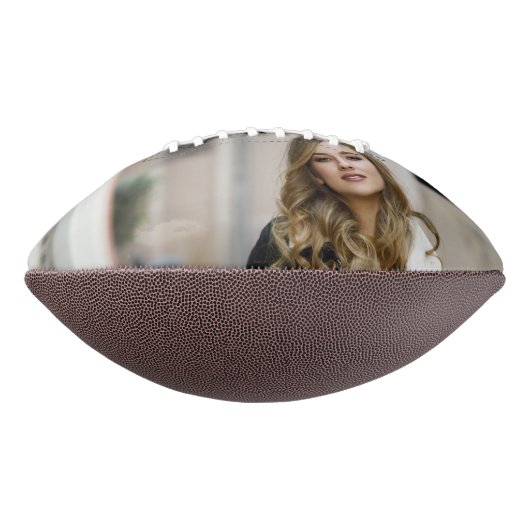 Gold Sparkle Abschluss Chic Custom Graduate Foto Football (Gedreht 90)