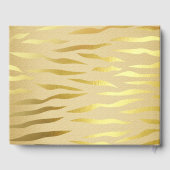 Gold Sparkle Baby Showbook Gästebuch