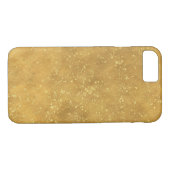 Gold Sparkle Confetti Case-Mate iPhone Hülle (Rückseite (Horizontal))