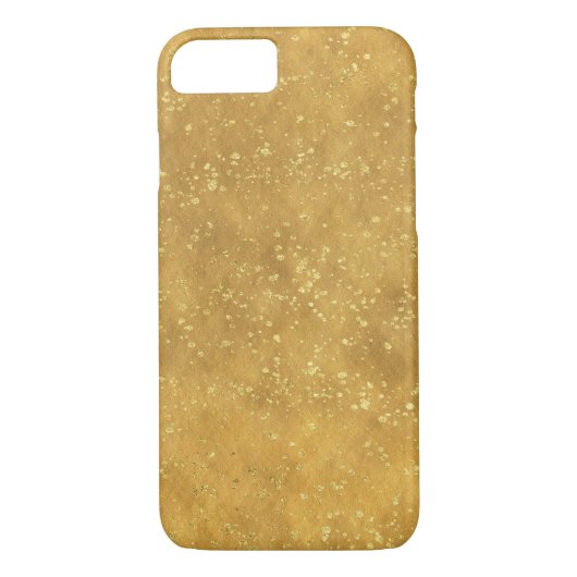 Gold Sparkle Confetti Case-Mate iPhone Hülle (Rückseite)