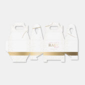 Gold Sparkle Girl Baby Dusche Geschenkschachtel (Ungefaltet)