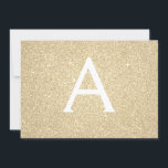 Gold Sparkle Glitzer Sweet 16 Save the Date<br><div class="desc">Gold Sparkle Glitzer 16 . Geburtstag Monogram Name und Initial Birthday Party Save the Date Einladung. Diese Einladung ist ideal für die Gold Sparkle Glitzer Sweet 16 Geburtstagsparty,  die in Rosa Rose Gold feiern möchten.</div>