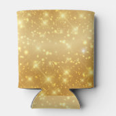 Gold Sparkle Graduation Party Personalisiert 2025 Dosenkühler (Rückseite)