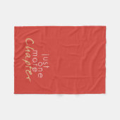 Gold Sparkle noch ein Kapitel Fleece Blankon (Vorderseite (Horizontal))