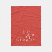 Gold Sparkle noch ein Kapitel Fleece Blankon (Vorderseite)