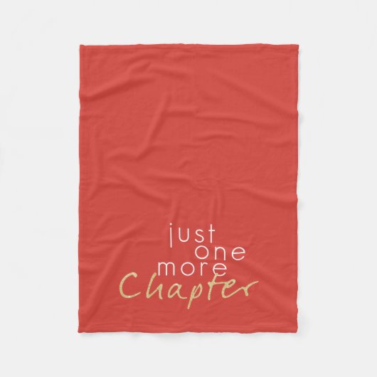 Gold Sparkle noch ein Kapitel Fleece Blankon (Vorderseite)