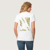 Gold Sparkle T-Shirt (Rückseite Vollansicht)