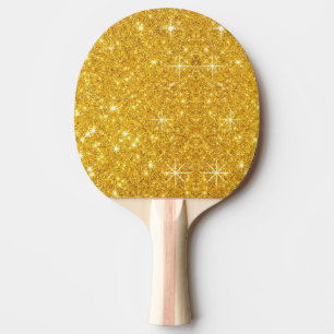 Gold Sparkle Tischtennis Schläger