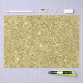Gold Sparkling Glitzer Seidenpapier (Handwerk)