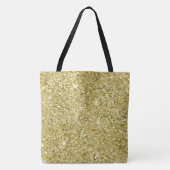 Gold Sparkling Glitzer Tasche (Vorderseite)