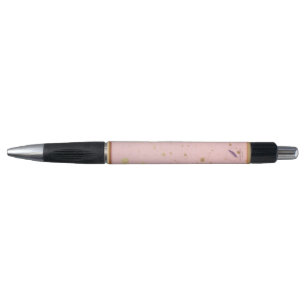 Gold Speckled Dusky Pink Kugelschreiber