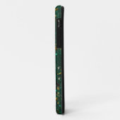 Gold-Speckled Green-Mate-Fall Case-Mate iPhone Hülle (Hinten/Links)