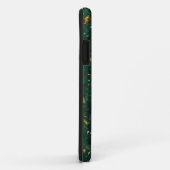 Gold-Speckled Green-Mate-Fall Case-Mate iPhone Hülle (Hinten/Rechts)
