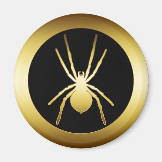 GOLD SPIDER MAGNET (Vorne)