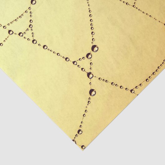 Gold spiderweb elegant seidenpapier (Ausschnitt)