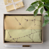 Gold spiderweb elegant seidenpapier (Geschenk)