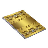 Gold Spiral Business Notebook Notizblock (Rechte Seite)