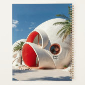 Gold Spiral Planner - Stilvoll & organisiert Planer (Rückseite)