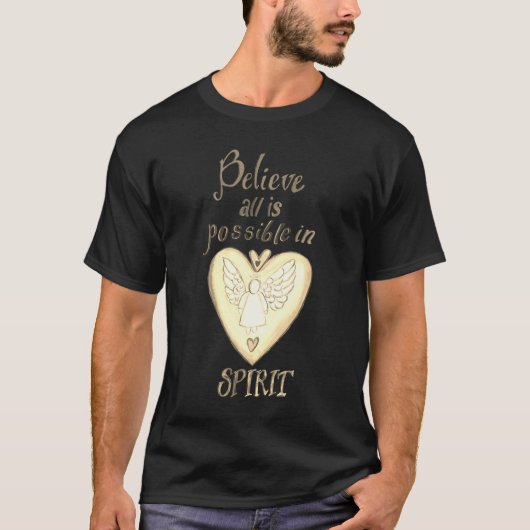 Gold Spirit Prayer Shirt (Vorderseite)