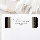 Gold & Spitzen Classic formale Elegante Hochzeitad (Insitu)