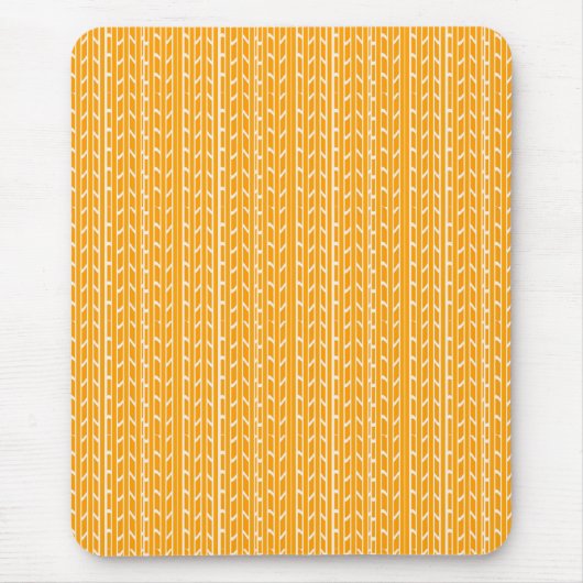 Gold Spring Leaf Modern Mousepad (Vorne)